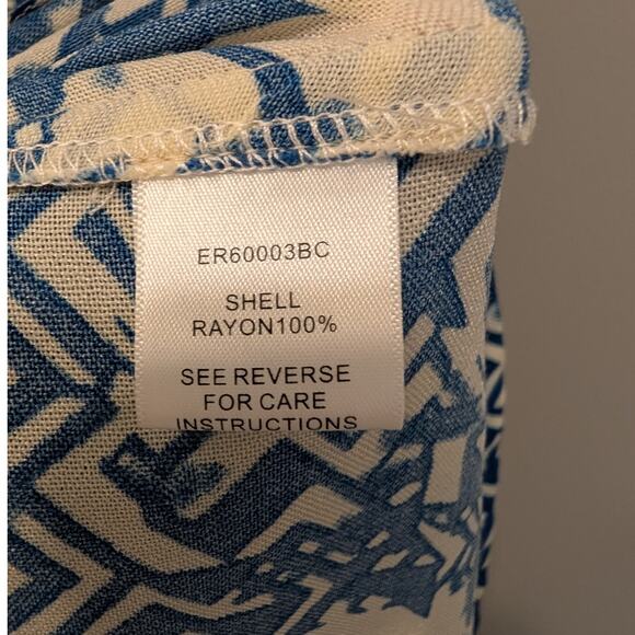 AKIRA Chicago Jumpsuit Coverup Beach Pool Lounge Travel Bold Print - Size S - Picture 4 of 6